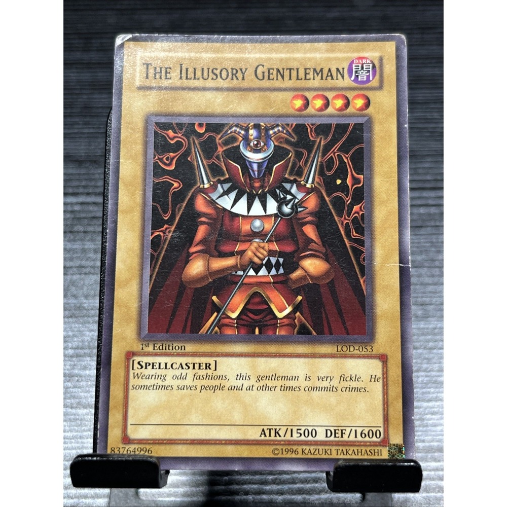 The Illusory Gentleman LOD-053 Yu-Gi-Oh! 1st Edition Common – Lightly‎ Played